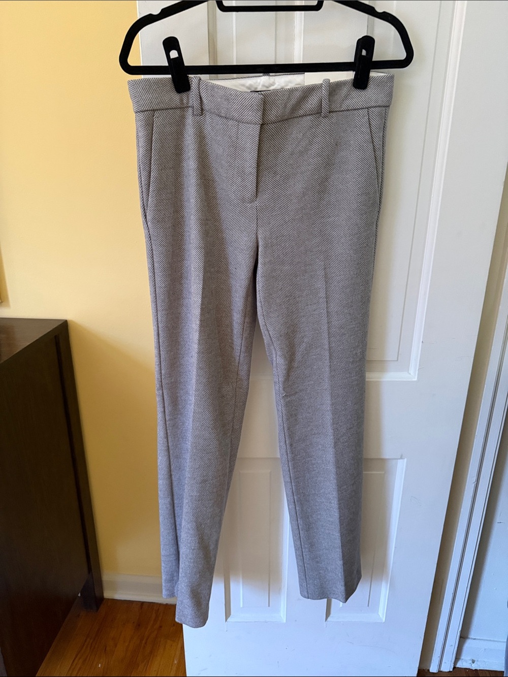 Ann Taylor Light Grey Slim Ponte Trousers